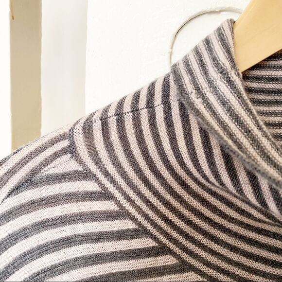 Eileen Fisher striped pattern mini dress sz S - Picture 3 of 7